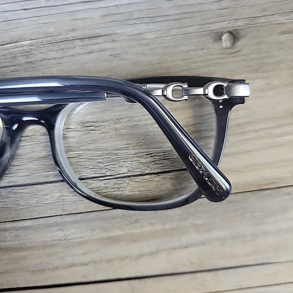 Coach HC6127U‎ 5537 Transparent Gray 51-17-140 Women's Eyeglass Frames
